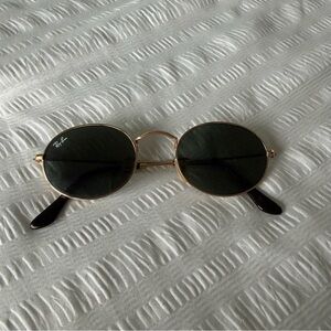 Ray-Ban Gold Frame Sunglasses
